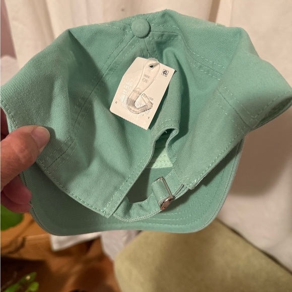 NWT Coca Cola Adjustable Seafoam Green Baseball Cap Unisex - Picture 3 of 6